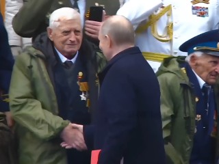 Серпухович Николай Козлов — почетный гость парада Победы