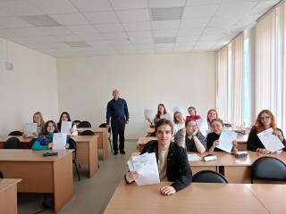В Орехово-Зуеве студенты Подмосковья присоединились к акции по сохранению русского языка