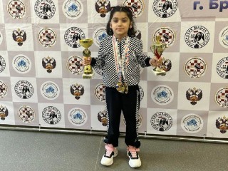Шестилетняя шашистка из Электростали стала двукратной чемпионкой Центрального федерального округа