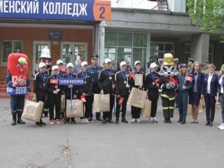 Команда Солнечногорска стала второй на областном конкурсе юных пожарных