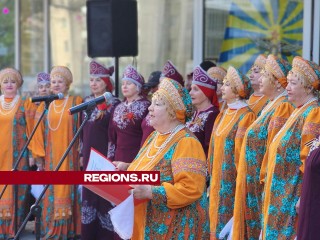 Праздничные мероприятия ко Дню Победы начались с концерта хора «Реченька»