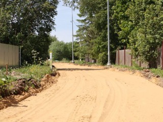 Начался капитальный ремонт дороги в деревне Овечкино