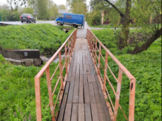 Мост на улице Огородная отремонтировали по просьбе жителей