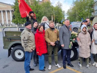 В Жуковском почтили память создателей бронепоезда «Москвич»