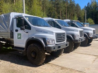 Новые грузовики для патрулирования лесов теперь оснащают системой ГЛОНАСС