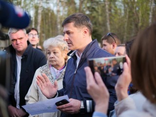 Жители Октябрьского смогут задать вопросы представителям администрации Люберец рядом с домом