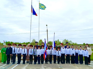 Ученики кадетского класса школы «Перспектива» с. Тропарево дали клятву