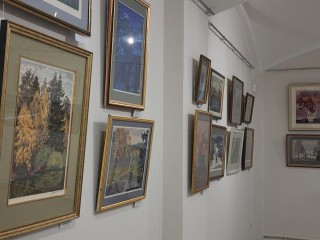 Гравюры на линолеуме Лидии Вертинской можно увидеть на выставке в Павловском Посаде
