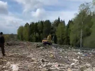 Карьер у села Душонова очистили от свалки