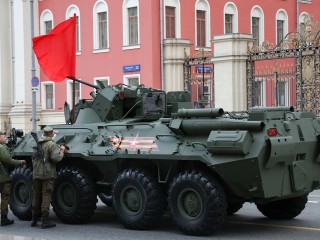 РИА: репетиция парада Победы во главе с танком Т-34-85 началась в Москве