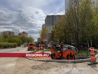 Из-за ремонтных работ на улице Говорова в Одинцове образуются пробки