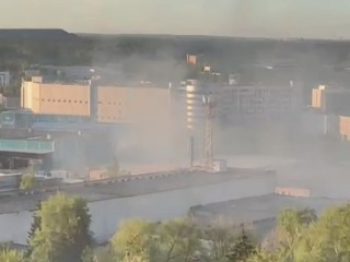Жители заметили дым над складскими помещениями в 1-ом Рупасовском переулке