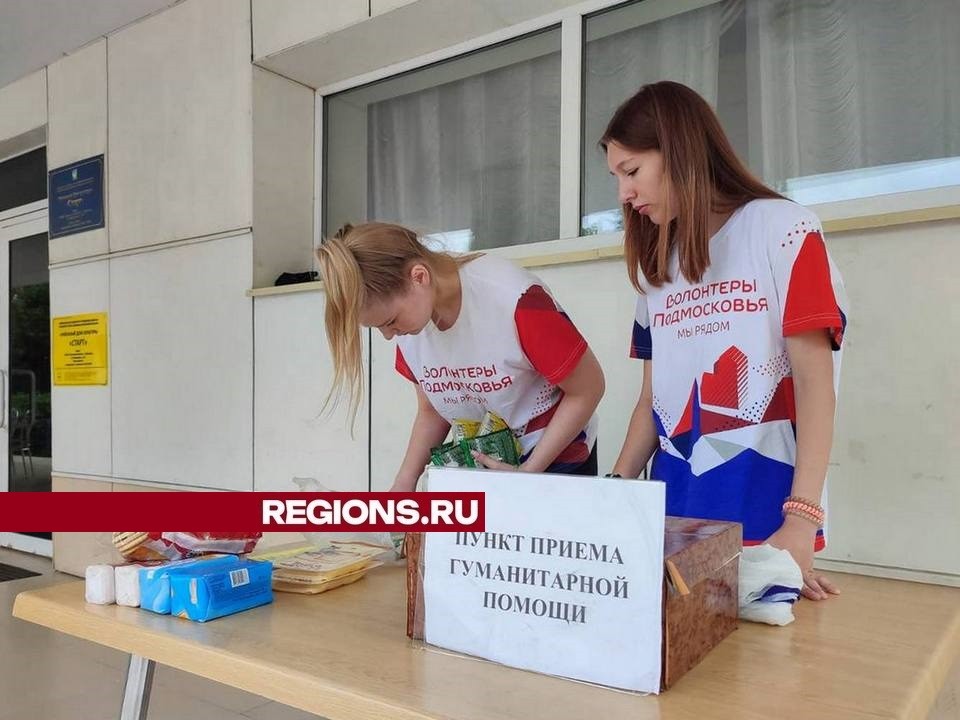 Жители города Луховицы в День России собрали гумпомощь для участников СВО