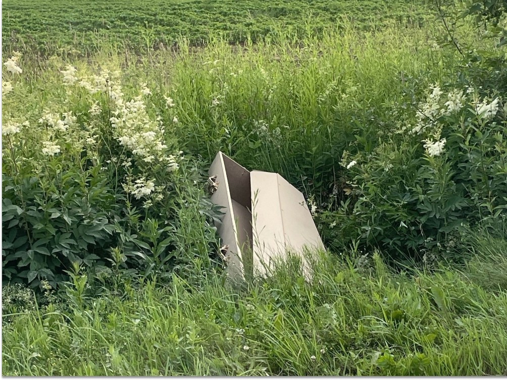 Автомобилисты Пущино обнаружили на обочине дороги гроб