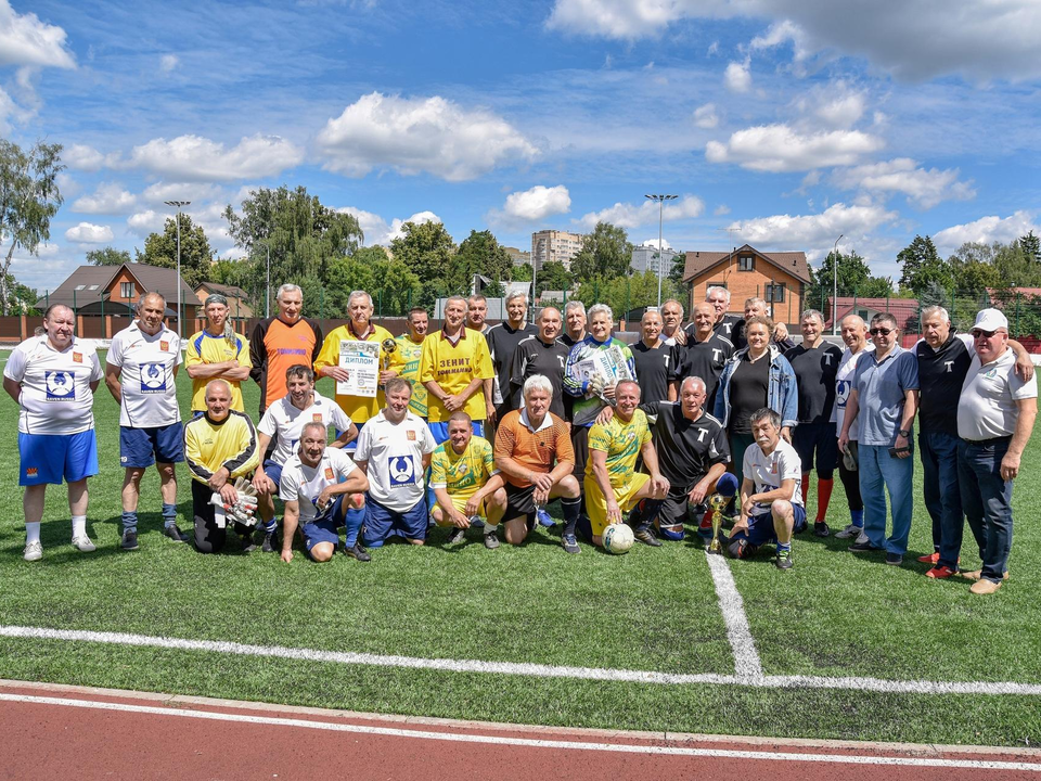 В турнире ветеранов футбола 60+ лучшей стала команда «Люберцы»