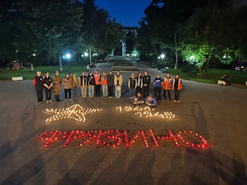 Всероссийская патриотическая акция «Свеча Памяти» прошла во Фрязине