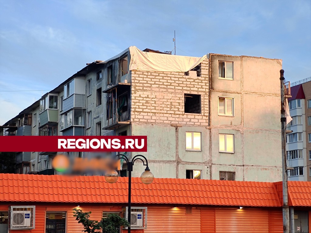 Пятиэтажку в Серпухове восстанавливают после взрыва газа в марте |  REGIONS.RU / Серпухов