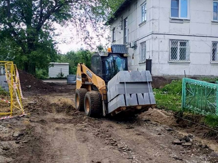 В семи электростальских дворах идет комплексное благоустройство