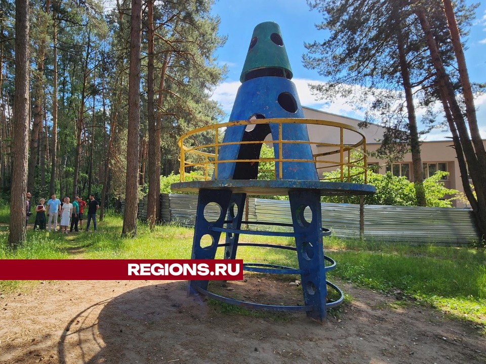 В Протвино по просьбам жителей отремонтируют скульптуру «Ракета» возле улицы Московской