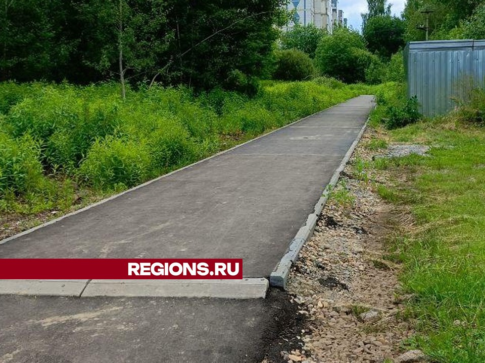 Плюсы новой «народной тропы» одобрили жители Запрудни