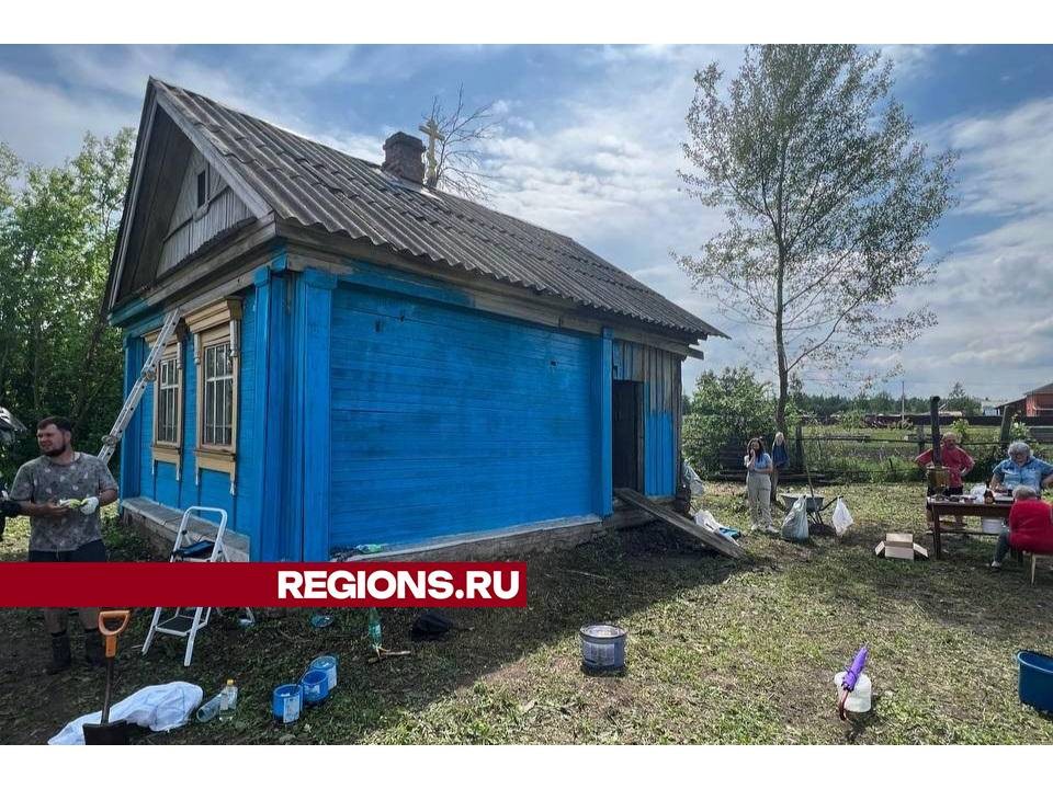 В селе Смолево жители восстанавливают молельный дом
