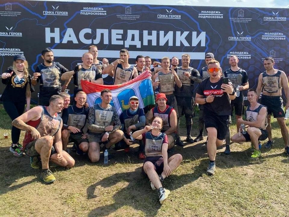 Команда мытищинцев прошла испытания «Гонки Героев» на полигоне Алабино