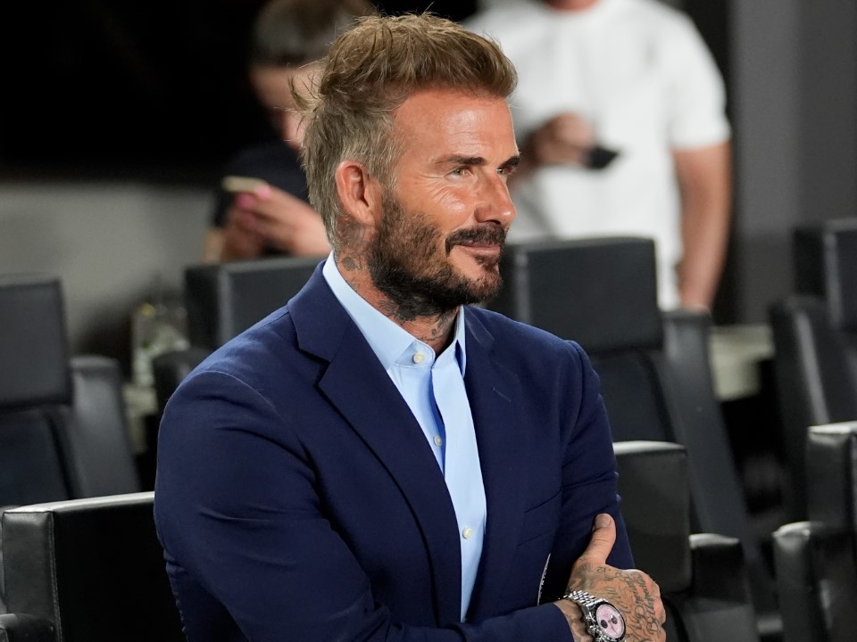 Футболист Бекхэм подал заявку в Роспатент на регистрацию бренда David Beckham