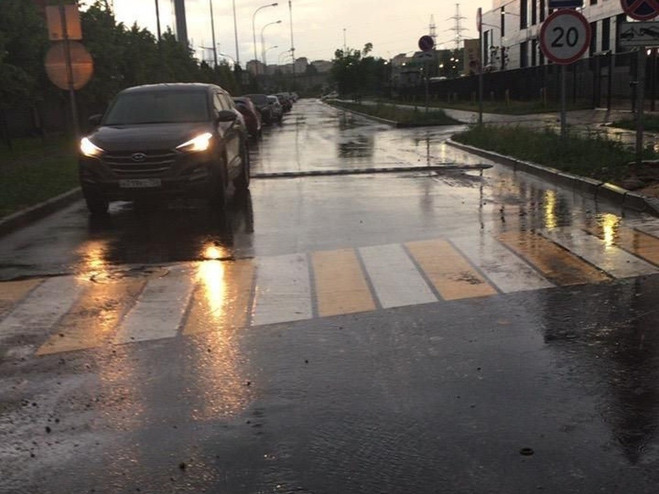 Специалисты Одинцовского городского хозяйства убрали все подтопления в ЖК «Гусарская баллада»
