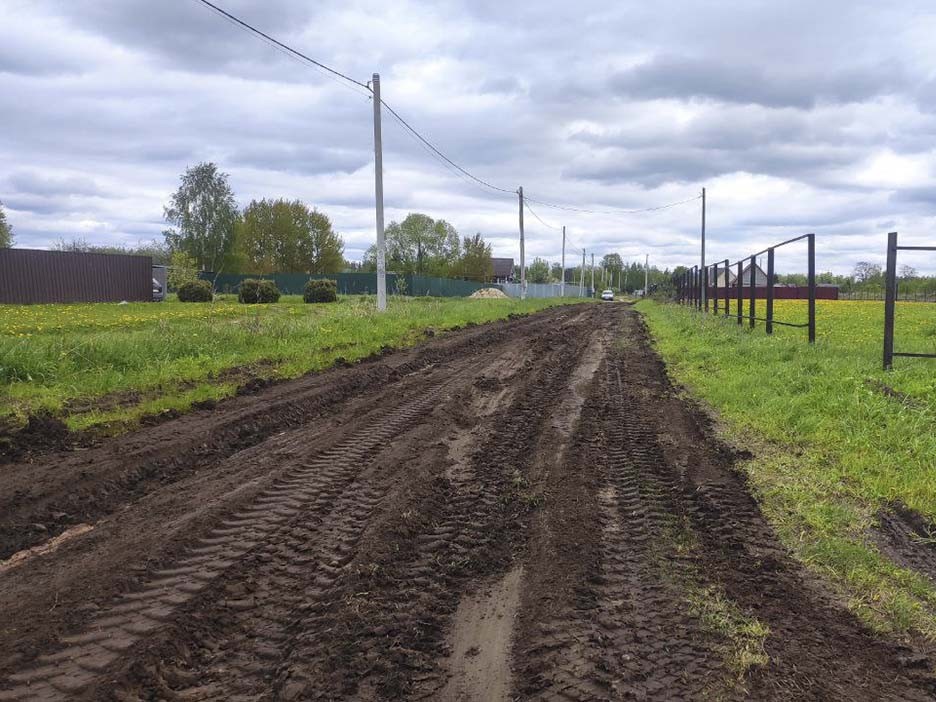 Дорогу к земельным участкам в Горяновской построят после проектирования