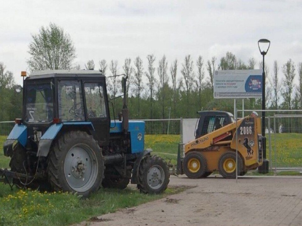 Территорию у стелы в парке Победы в Пущино оснастят камерами видеонаблюдения