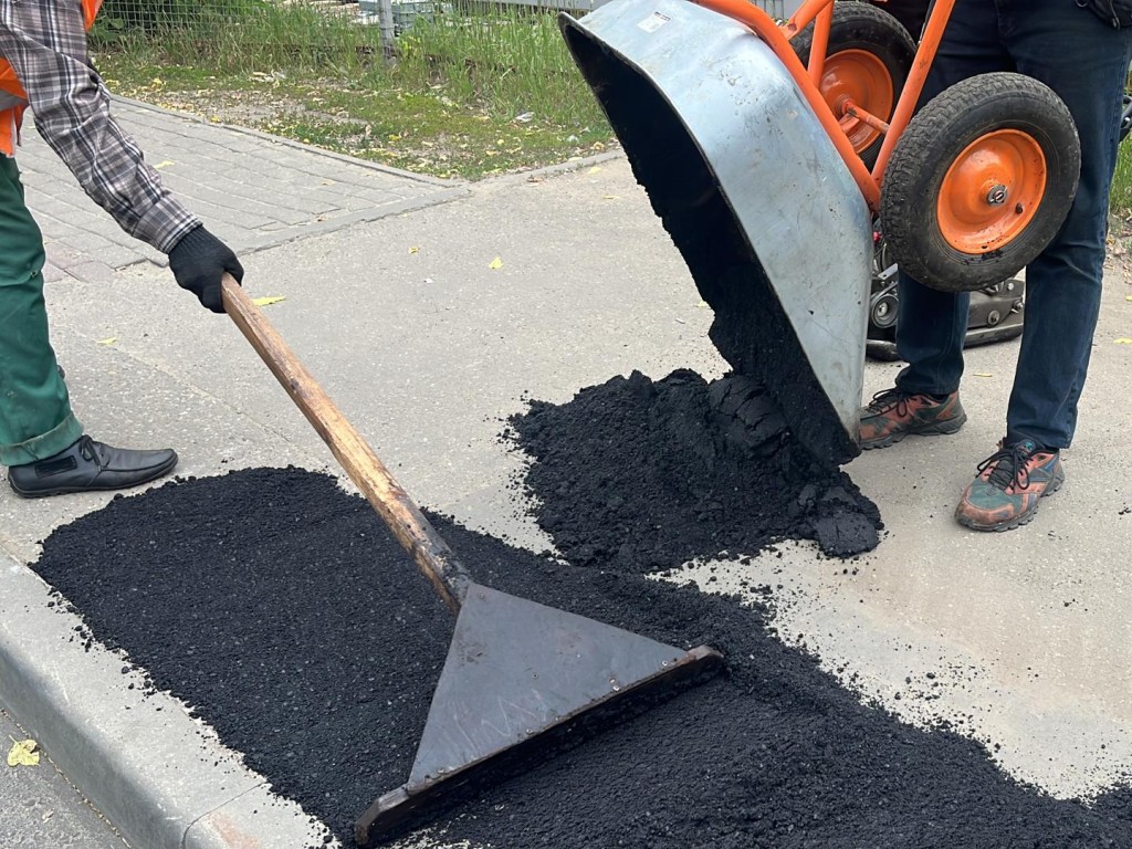 На Звёздной, Советской и проспекте Ленина залатали ямы