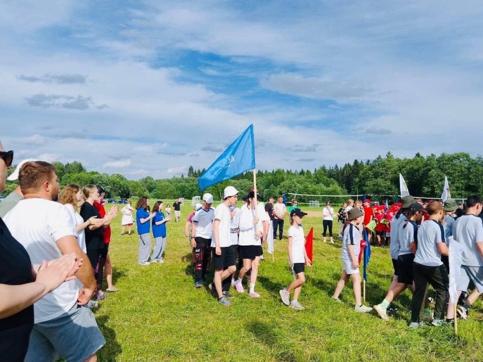 Детский турслет начался в Шаховской