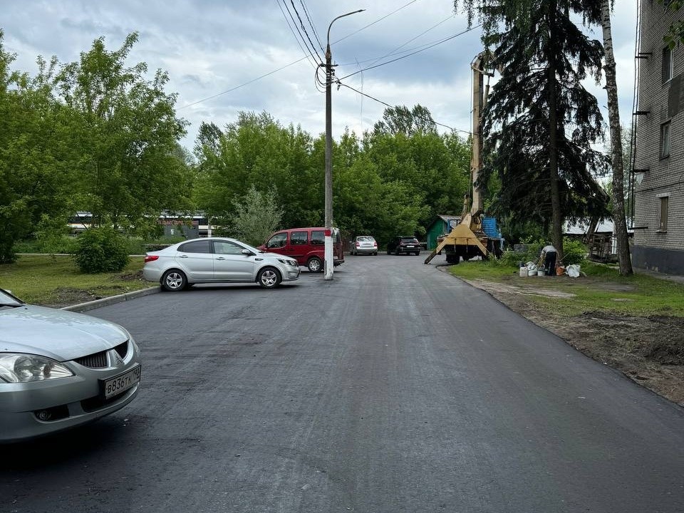 В Электрогорске завершилось благоустройство двора на улице Советской