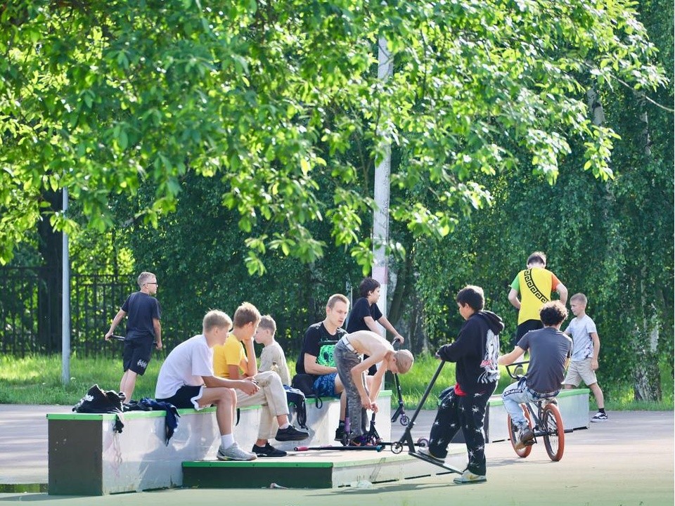 В городском парке Электрогорска отремонтируют скейт-площадку