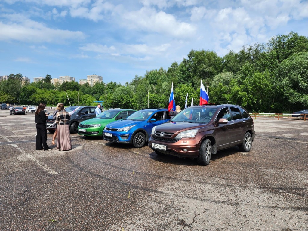 В честь Дня России в Раменском состоялся автопробег | Раменское