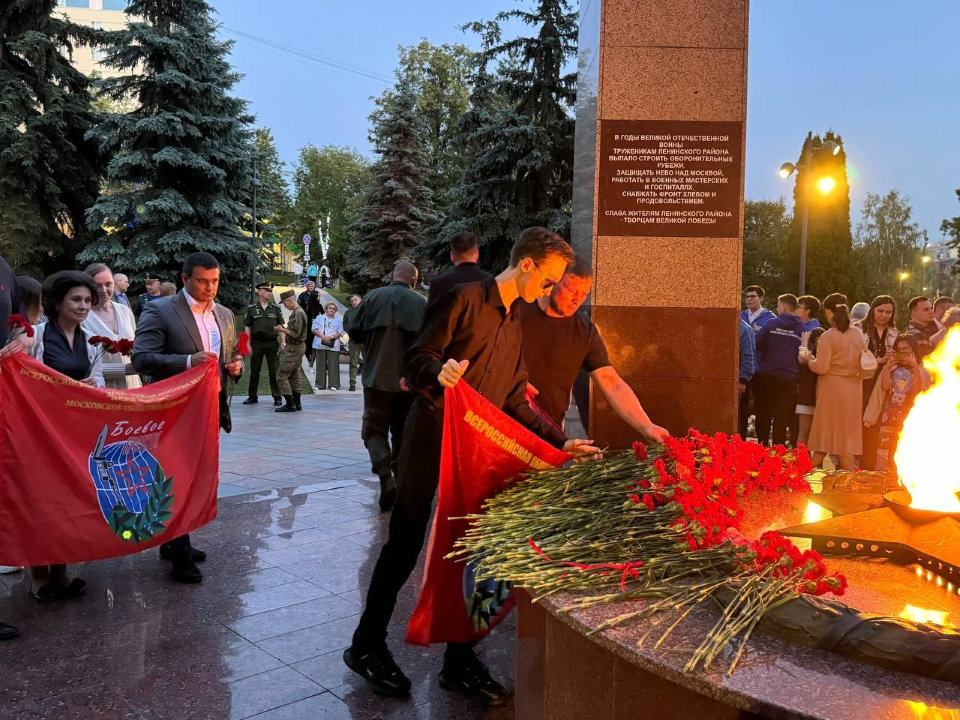 В Ленинском округе прошел митинг по случаю Дня памяти и скорби