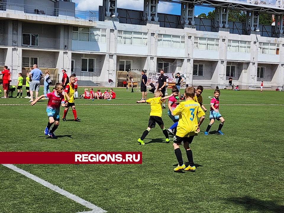 Юбилейный Кубок имени Сухарева разыграли более десяти детских футбольных команд в Красноармейске