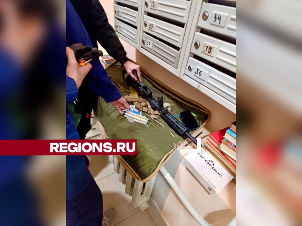 В Балашихе женщина получила в дар от соседей автомат | REGIONS.RU / Балашиха