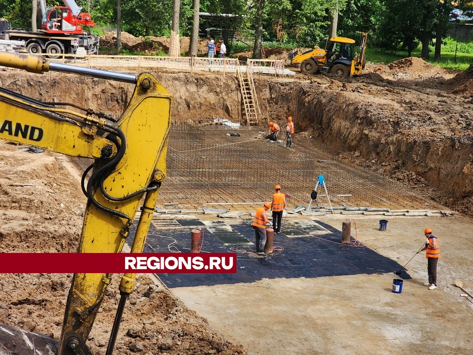 В реабилитационном центре «Ясенки» приступили к строительству бассейна