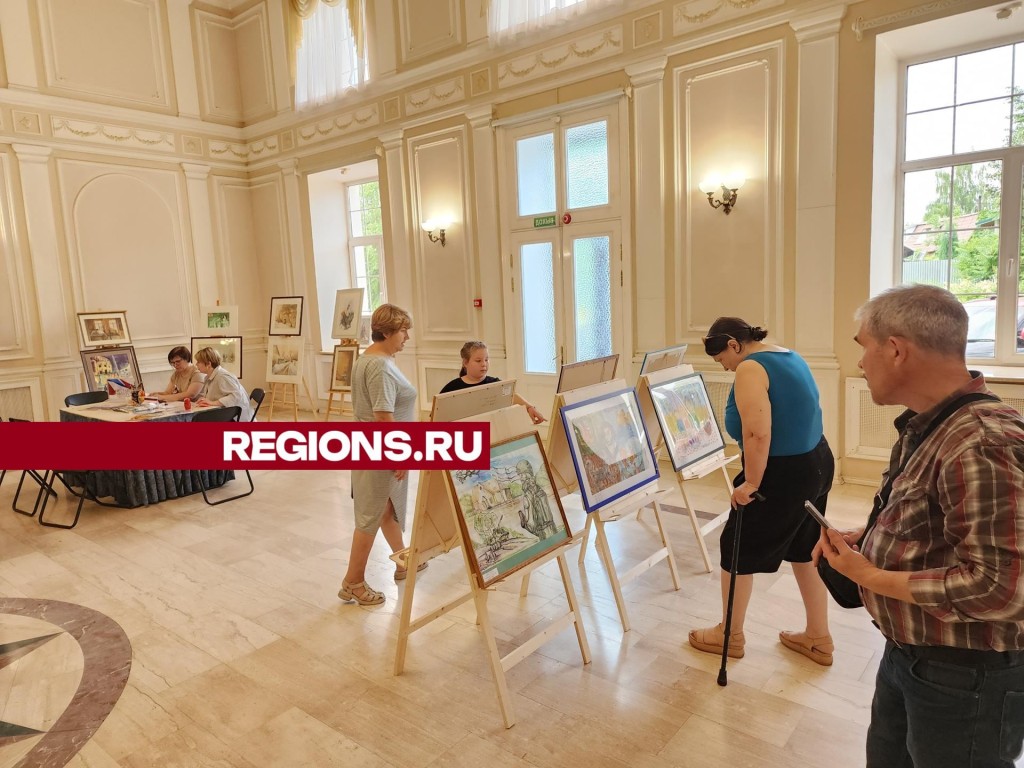 В «Центральном» вставили уникальные картины, посвященные «Моей России»