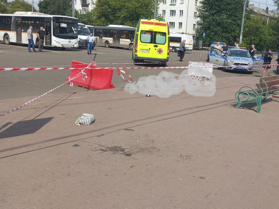Трагедия на станции Домодедово: автобус сбил пешехода, погибла женщина
