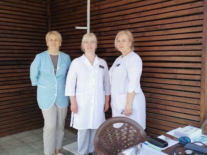 Парк Победы ждет желающих пройти диспансеризацию