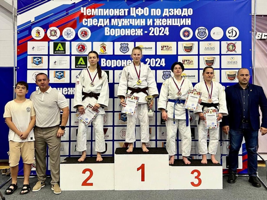 Дзюдоистка из Королева завоевала золото чемпионата ЦФО