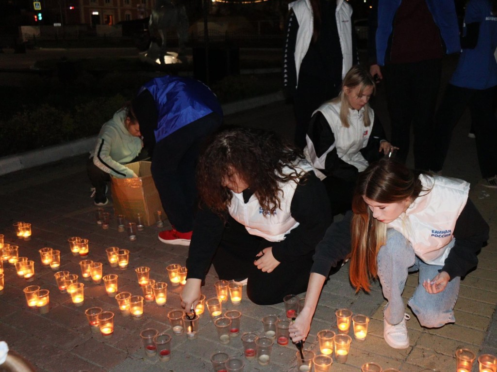 На главной городской площади зажгут «Свечу памяти»