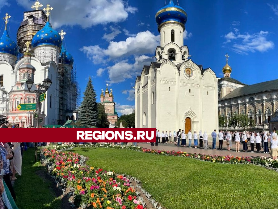 Икона «Троица» вернулась в Троице-Сергиеву лавру перед празднованием Святой Троицы