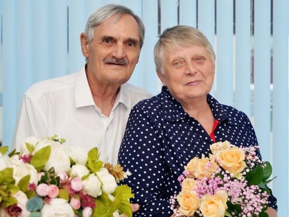 Чета Катасоновых из Подольска отпраздновала золотой юбилей семейной жизни
