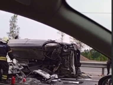 Огромные пробки образовались на Минском шоссе из-за серьезной аварии возле Кубинки