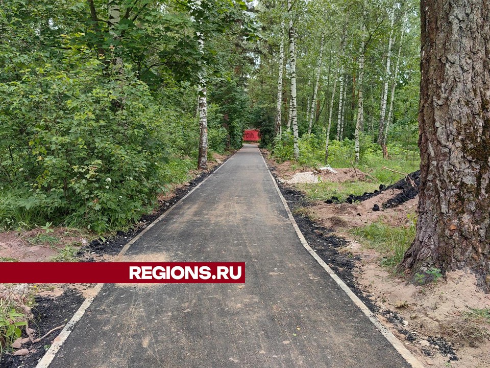 Новый тротуар создали в деревне Серково