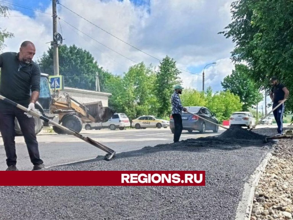 На улице Первомайской в Запрудне построили тротуар | REGIONS.RU / Талдом