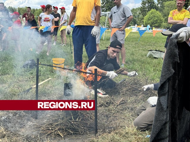 Спорт, полевая кухня и творчество: на турслете в Шаховской объединились 13 команд